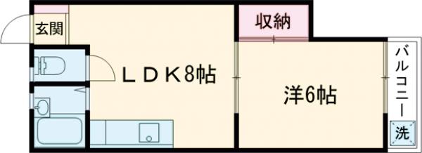 グリーンハイツの間取り