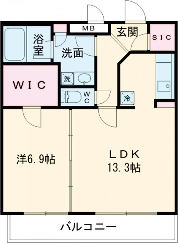 ガーデン千歳船橋の間取り