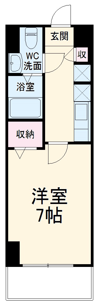 アルファコート西川口26の間取り