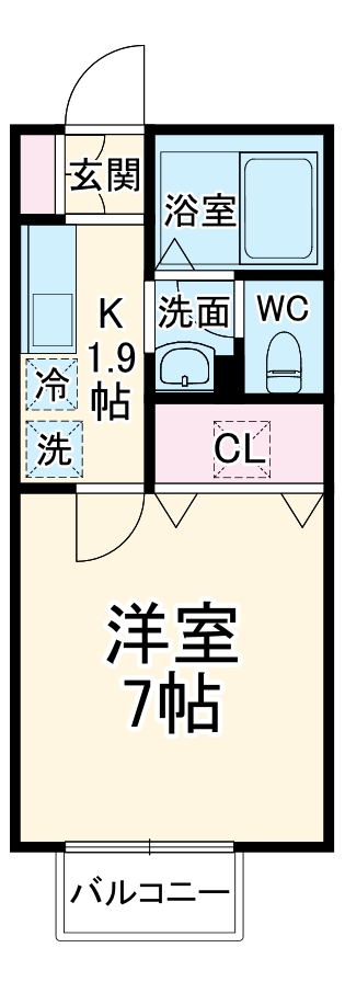アールブランの間取り
