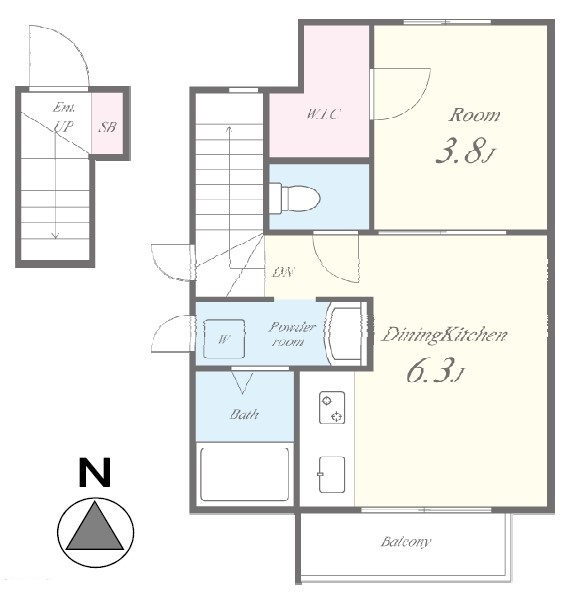 シャルマンIkedaの間取り