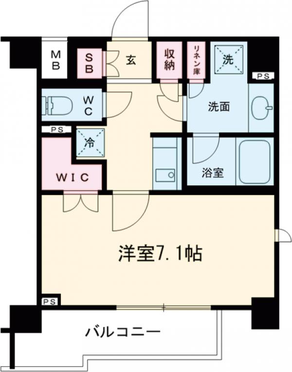 ガリシア用賀の間取り