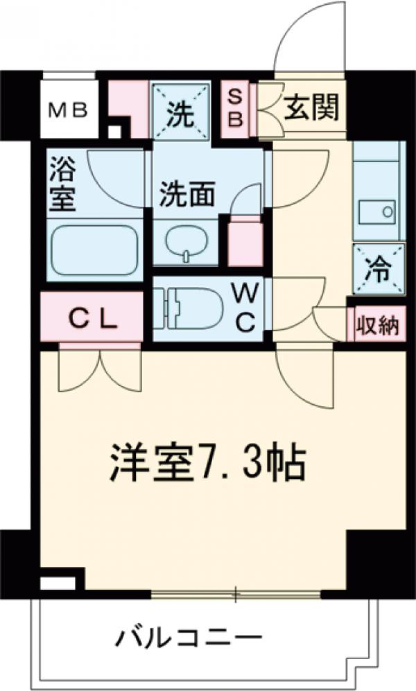 ガリシア用賀の間取り