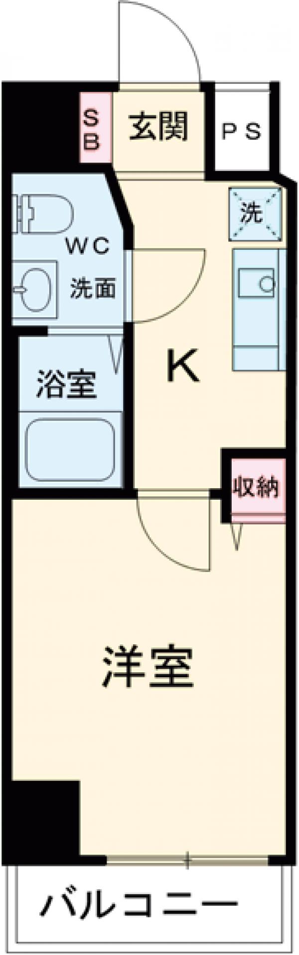 レアシス練馬の間取り