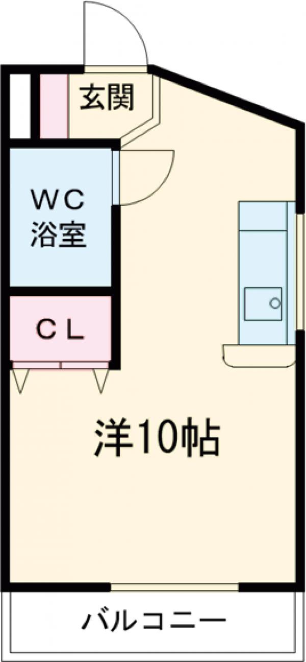 渡清パークハイツの間取り