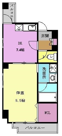 RAFFLE IZUMIの間取り