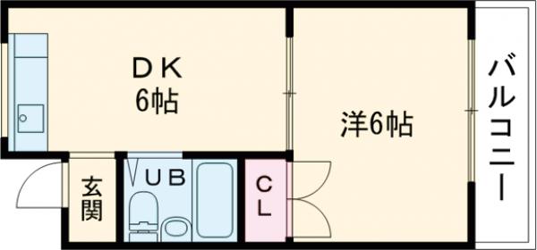第2清和マンションの間取り