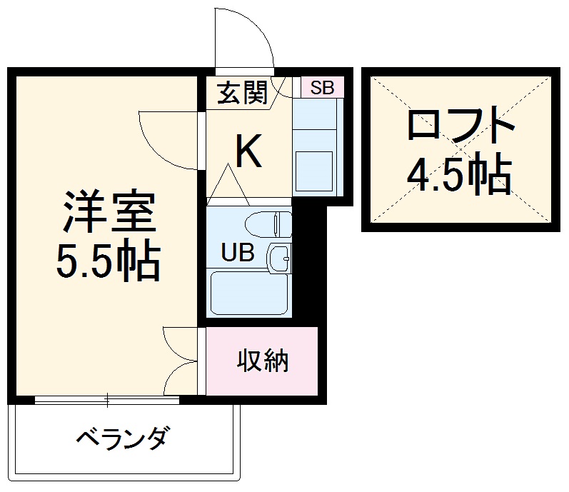 北松戸第7レジデンスの間取り