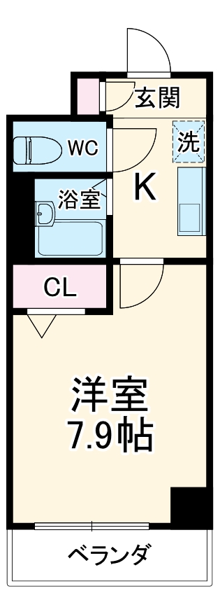 ＦＳ城西の間取り