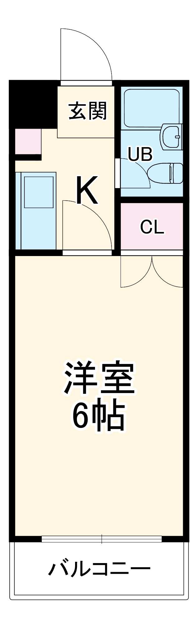 エスポワール柿生の間取り