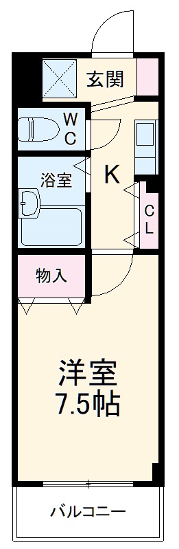 アイリスウエストの間取り