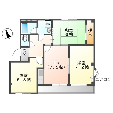 グレイスメゾンの間取り