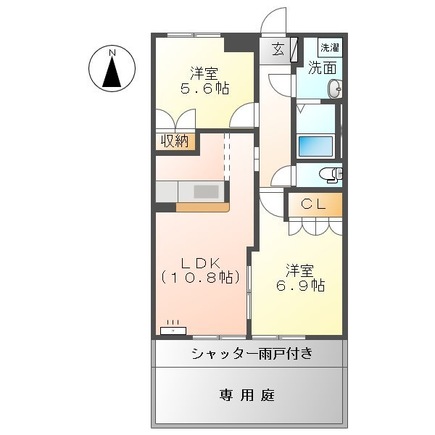 シャロームの間取り