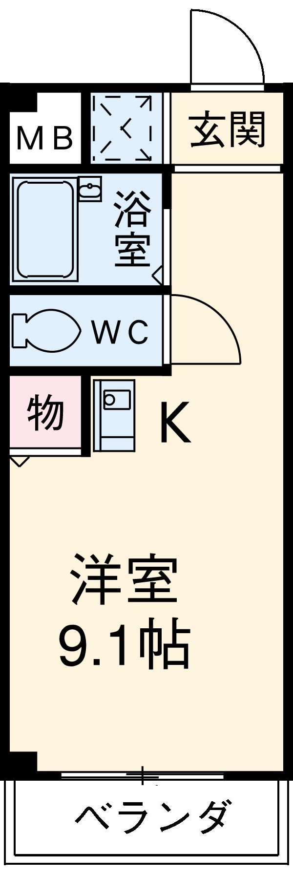 メゾン永森の間取り