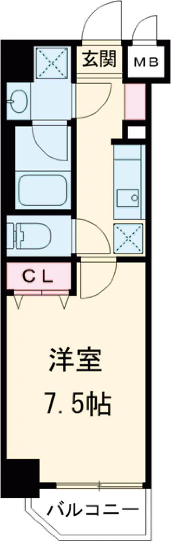 HY's 綾瀬駅前の間取り
