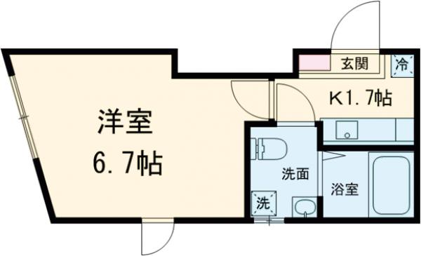 チャムフィールド堀切菖蒲園の間取り