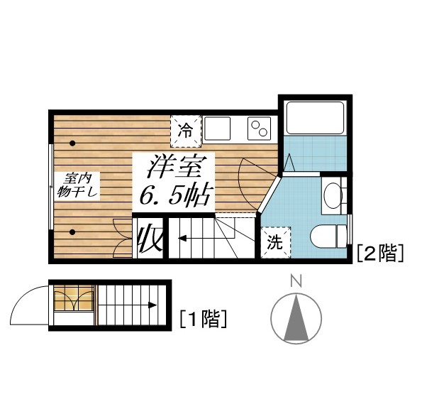 カーサビアンカ高松の間取り