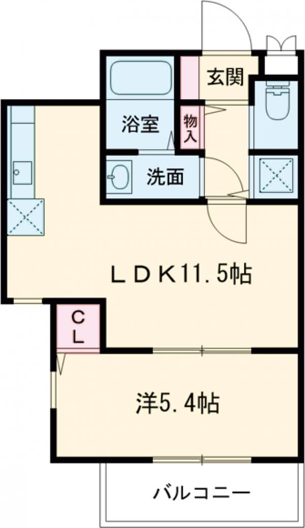 MAISON SA Ⅷの間取り