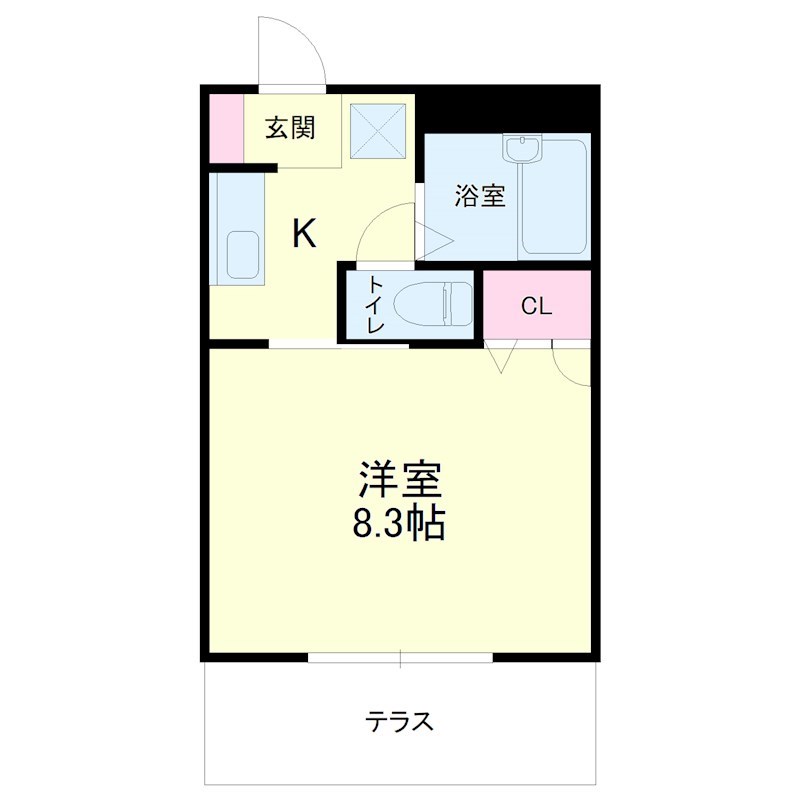アネックス城北の間取り