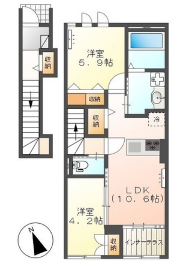 エリティエ 5号室の賃貸物件詳細情報 千葉県千葉市中央区矢作町430 2 県庁前駅 アパート 賃貸ならハウスコム