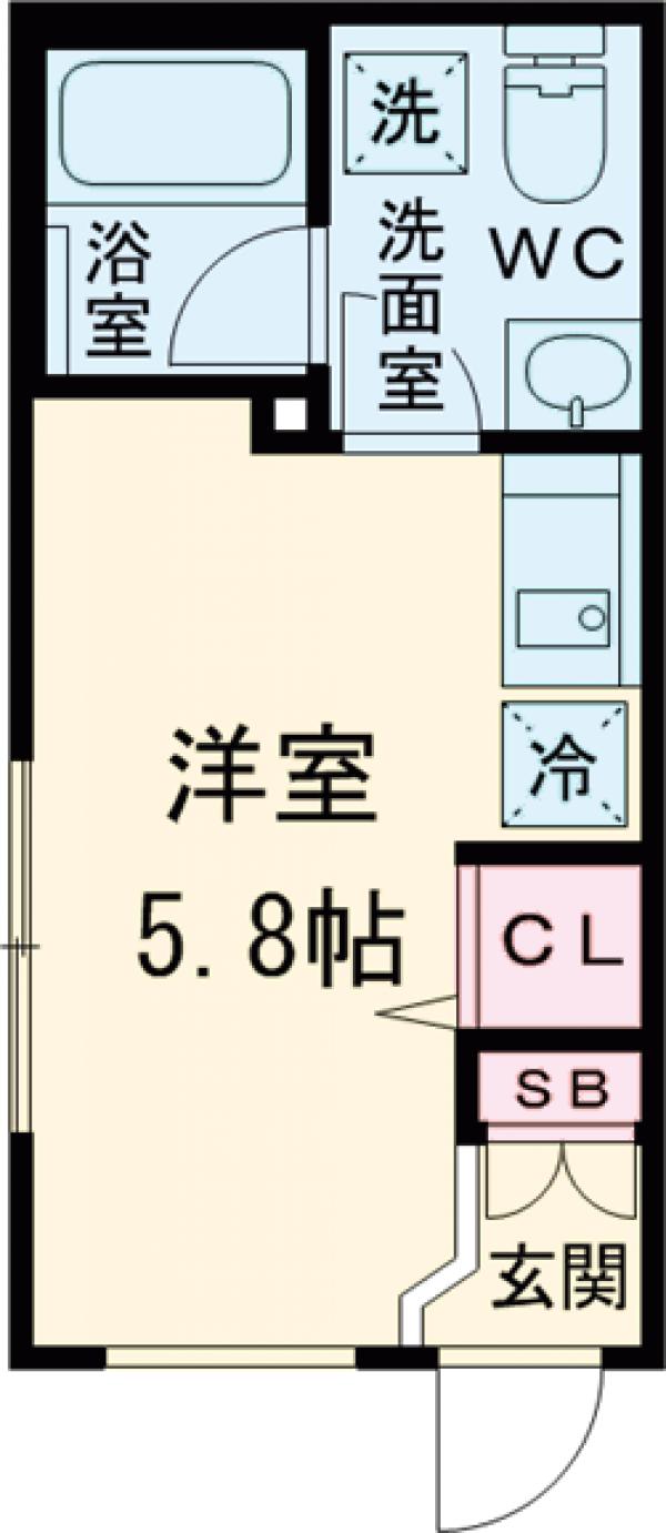 CARITAS用賀の間取り