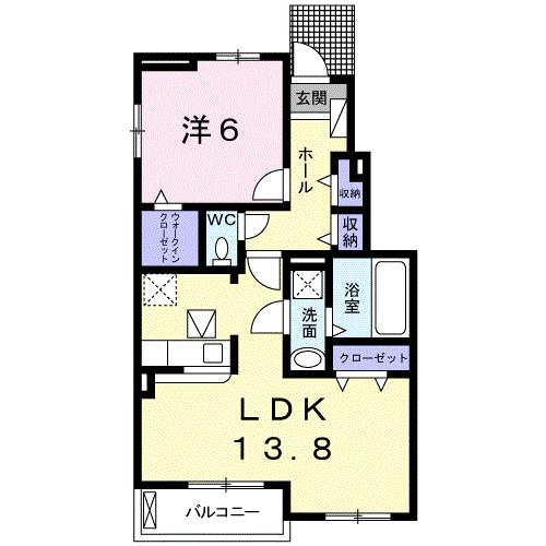 ラシュレの間取り