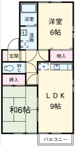 コンフォート21の間取り