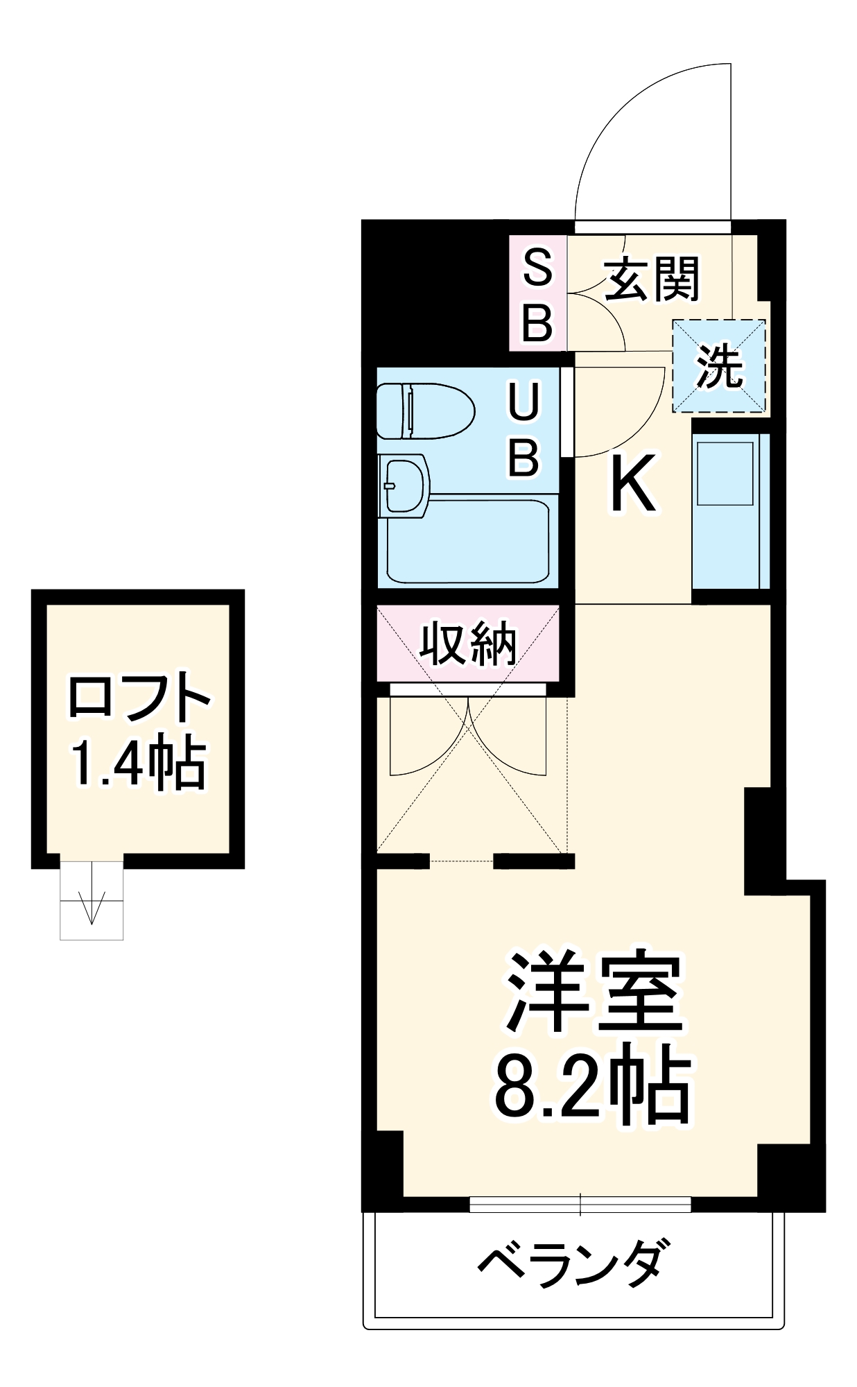 リエス湘南戸塚の間取り