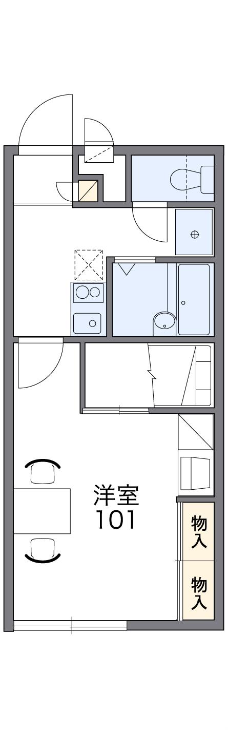 レオパレスTWの間取り