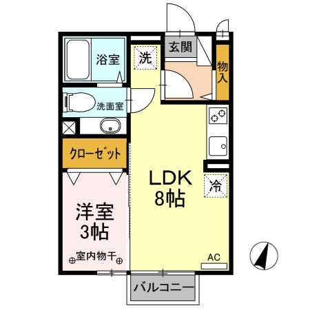 メゾン・ルーチェの間取り