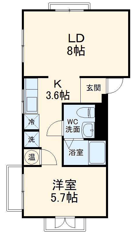 コンドミニアム ノヴィア・ブランカの間取り