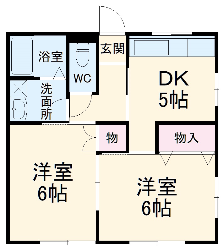 グリーンハイツ武田の間取り