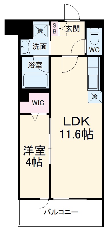 キャトルセゾン宮原の間取り