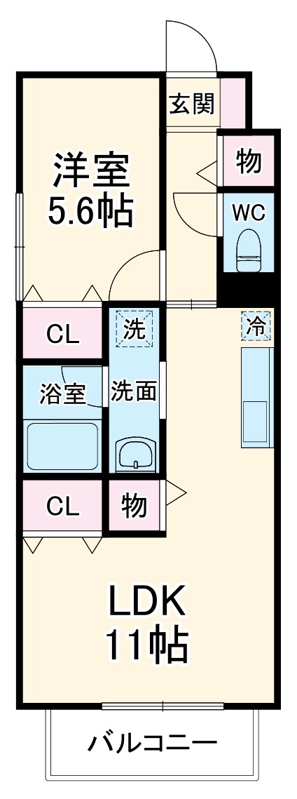 ルミエールの間取り