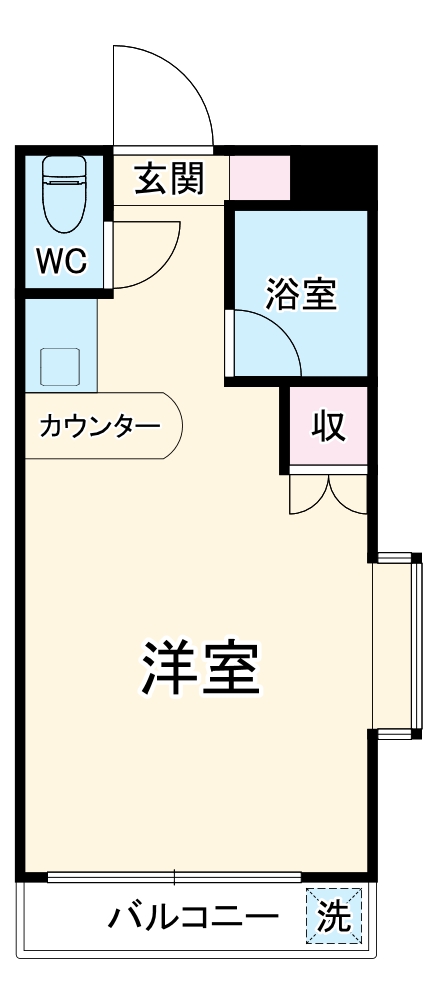 エクセレント海老名の間取り
