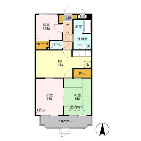 宮の杜の間取り