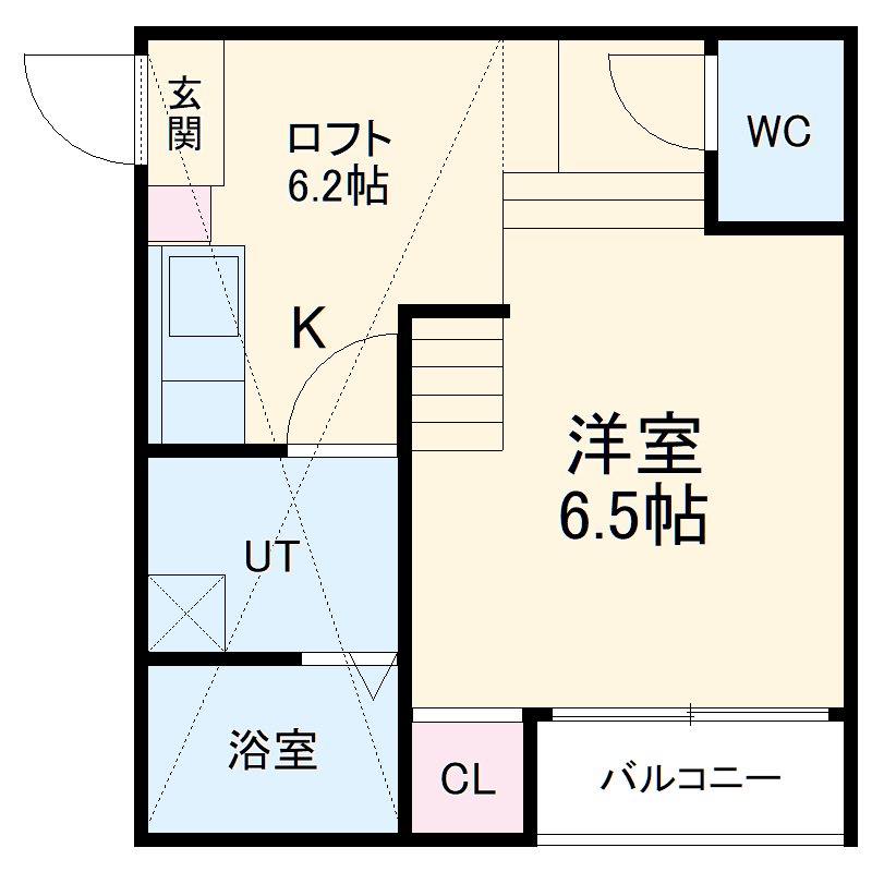 シュクルの間取り