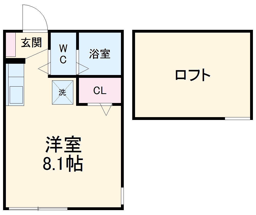 ドリームコート上星川の間取り