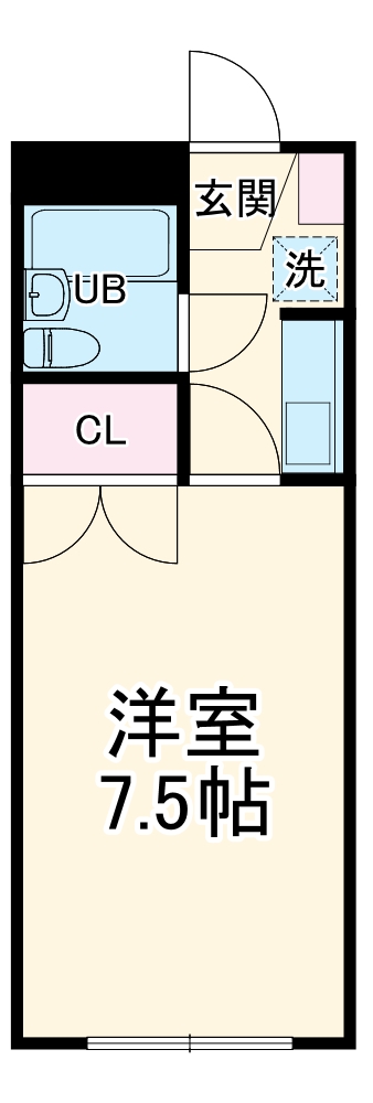 ベルメゾンMの間取り