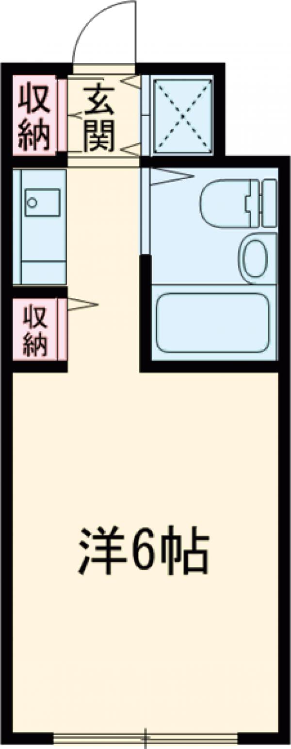 エトワール２１・306号室の間取り