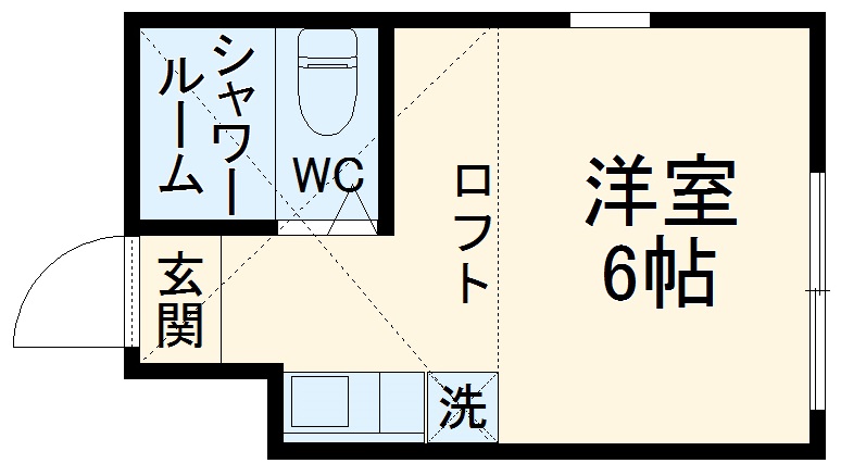 ユナイト上大岡パルフェットの間取り