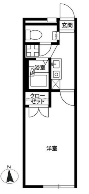 アムール子合際の間取り
