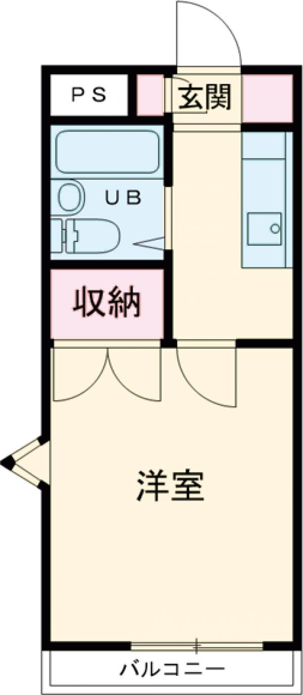 ハイツクリエイトの間取り