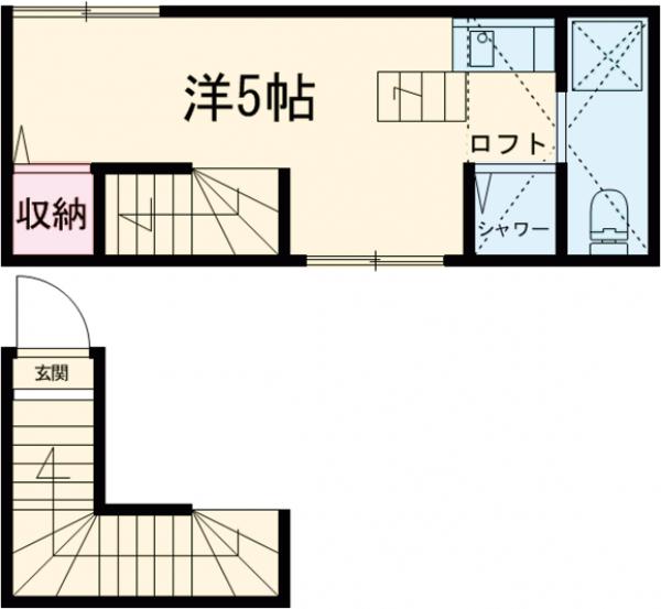 サークルハウス国分寺の間取り