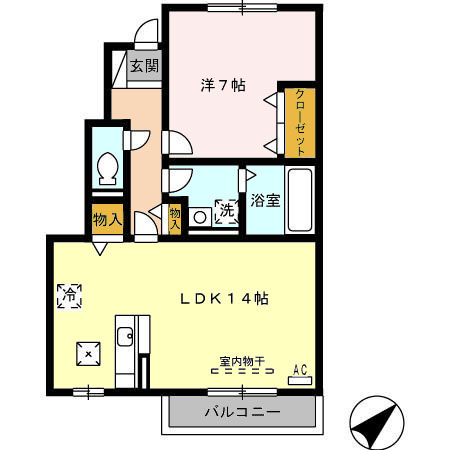 パンテオンKの間取り