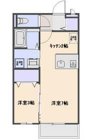 サニースクエア Cの間取り