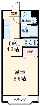 ヴィンヤード望月の間取り