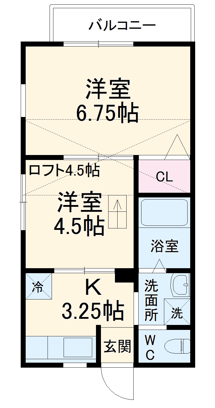 ヒルズヴィラ逗子B棟の間取り
