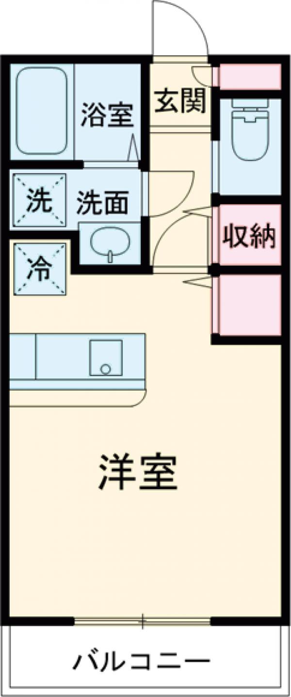 ガーデンハイツ恵比須の間取り