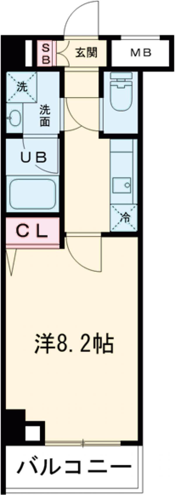 GENOVIA西高島平skygardenの間取り